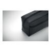 Trousse de toilette 600D RPET noir | sans marquage | non disponible | non disponible | non disponible