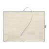 Carnet A5 rigide en RPET gris | sans marquage | non disponible | non disponible | non disponible