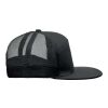 Casquette visière plate 7 pans noir | sans marquage | non disponible | non disponible | non disponible