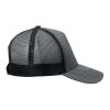 Casquette trucker à 5 panneaux gris foncé