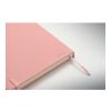 Carnet A5 en PU recyclé rose