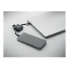 Câble USB-C rétractable noir