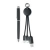 Coffret cadeau 2 pièces noir