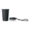 Gobelet en acier recyclé 400ml noir