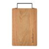 Planche en acacia avec poignée en bois