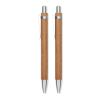 Set de stylos et crayons bois