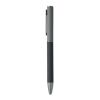 Stylo bille twist en alu recyclé noir