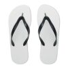 Tongs pour sublimation L noir | sans marquage | non disponible | non disponible