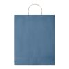 Sac en papier grand format bleu | sans marquage | non disponible | non disponible | non disponible