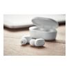 Écouteurs TWS en ABS recyclé blanc | sans marquage | non disponible | non disponible | non disponible