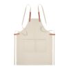 Tablier coton orga. 340 gr/m². beige | sans marquage | non disponible | non disponible | non disponible