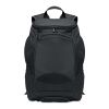 Sac à dos de sport RPET 600D noir | sans marquage | non disponible | non disponible | non disponible