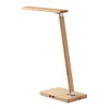 Lampe et chargeur de bureau bois | sans marquage | non disponible | non disponible | non disponible