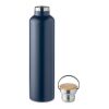 Bouteille double paroi 1L Marine foncé | sans marquage | non disponible | non disponible | non disponible