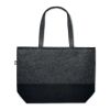 Sac shopping en feutre RPET gris foncé | sans marquage | non disponible | non disponible | non disponible