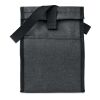Sac à déjeuner isotherme RPET noir | sans marquage | non disponible | non disponible | non disponible