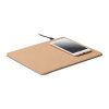 Tapis de souris chargeur liège beige | sans marquage | non disponible | non disponible