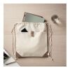 Sac à cordon en coton recyclé beige | sans marquage | non disponible | non disponible | non disponible