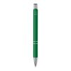 Stylo à bille en alu recyclé 'Dona' vert | sans marquage | non disponible | non disponible