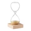 Sablier en verre 5 minutes beige | sans marquage | non disponible | non disponible