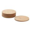 Lot de 6 sous-verres en bambou bois | sans marquage | non disponible | non disponible | non disponible