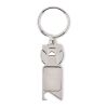 Euro Token keyring argent mate | sans marquage | non disponible | non disponible