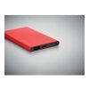 4000 mAh Power Bank Type C rouge | sans marquage | non disponible | non disponible