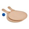 Beach tennis set bois | sans marquage | non disponible | non disponible | non disponible