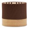 Bamboo RPET wireless speaker Chocolat | sans marquage | non disponible | non disponible | non disponible