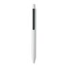 Stylo poussoir en ABS recyclé noir | sans marquage | non disponible | non disponible