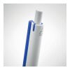 Stylo poussoir en ABS recyclé bleu | sans marquage | non disponible | non disponible