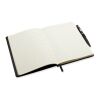 Carnet de note avec stylo A5 - pages lignées noir | sans marquage | non disponible | non disponible