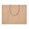 Sac shopping en jute beige | sans marquage | non disponible | non disponible | non disponible