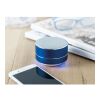 Haut-parleur bluetooth rond bleu royal | sans marquage | non disponible | non disponible | non disponible