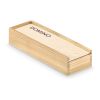 Jeu de domino dans une boite bois | sans marquage | non disponible | non disponible