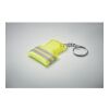Porte-clés gilet de sécurité jaune fluo | sans marquage | non disponible | non disponible