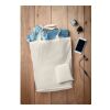 Sac shopping pliable en coton blanc | sans marquage | non disponible | non disponible | non disponible