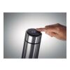 Bouteille&nbsp; avec thermomètre argent mate | sans marquage | non disponible | non disponible | non disponible