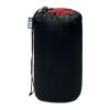 Couverture de voyage en RPET rouge | sans marquage | non disponible | non disponible | non disponible