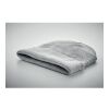 Bonnet en RPET avec revers blanc/gris | sans marquage | non disponible | non disponible | non disponible