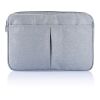Pochette pour ordinateur portable 15” sans PVC gris | sans marquage | non disponible | non disponible | non disponible