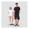 Explorer tee shirt unisexe noir recyclé | L