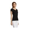 MOON WOMEN T-SHIRT 150g noir profond | S | sans marquage | non disponible | non disponible | non disponible