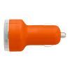Prise allume-cigare avec double sortie orange | sans marquage | non disponible | non disponible