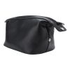 Trousse de toilette en cuir Flynn noir | sans marquage | non disponible | non disponible
