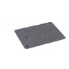 Tapis de souris à induction en ePET Selene gris | sans marquage | non disponible | non disponible