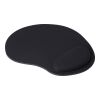 Tapis de souris ergonomique Odin noir | sans marquage | non disponible | non disponible