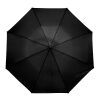 Parapluie pliable en polyester noir | sans marquage | non disponible | non disponible