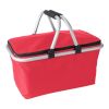 Panier isotherme pliable rouge | sans marquage | non disponible | non disponible