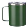 Mug double paroi en acier inoxydable Renate noir | sans marquage | non disponible | non disponible